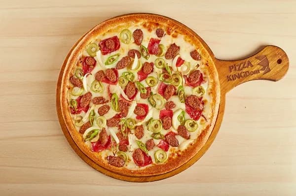 Large Individual Hot Dog Pizza