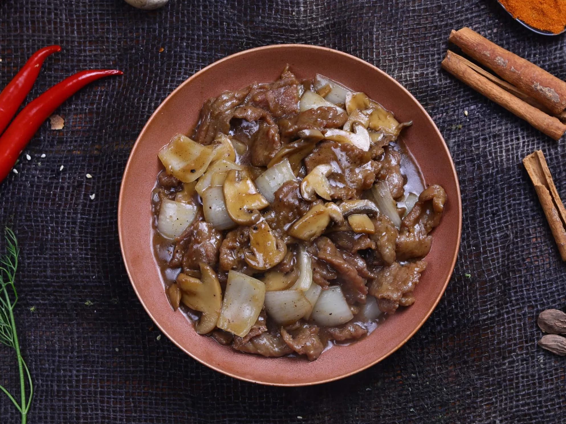 Sliced Duck With Black pepper