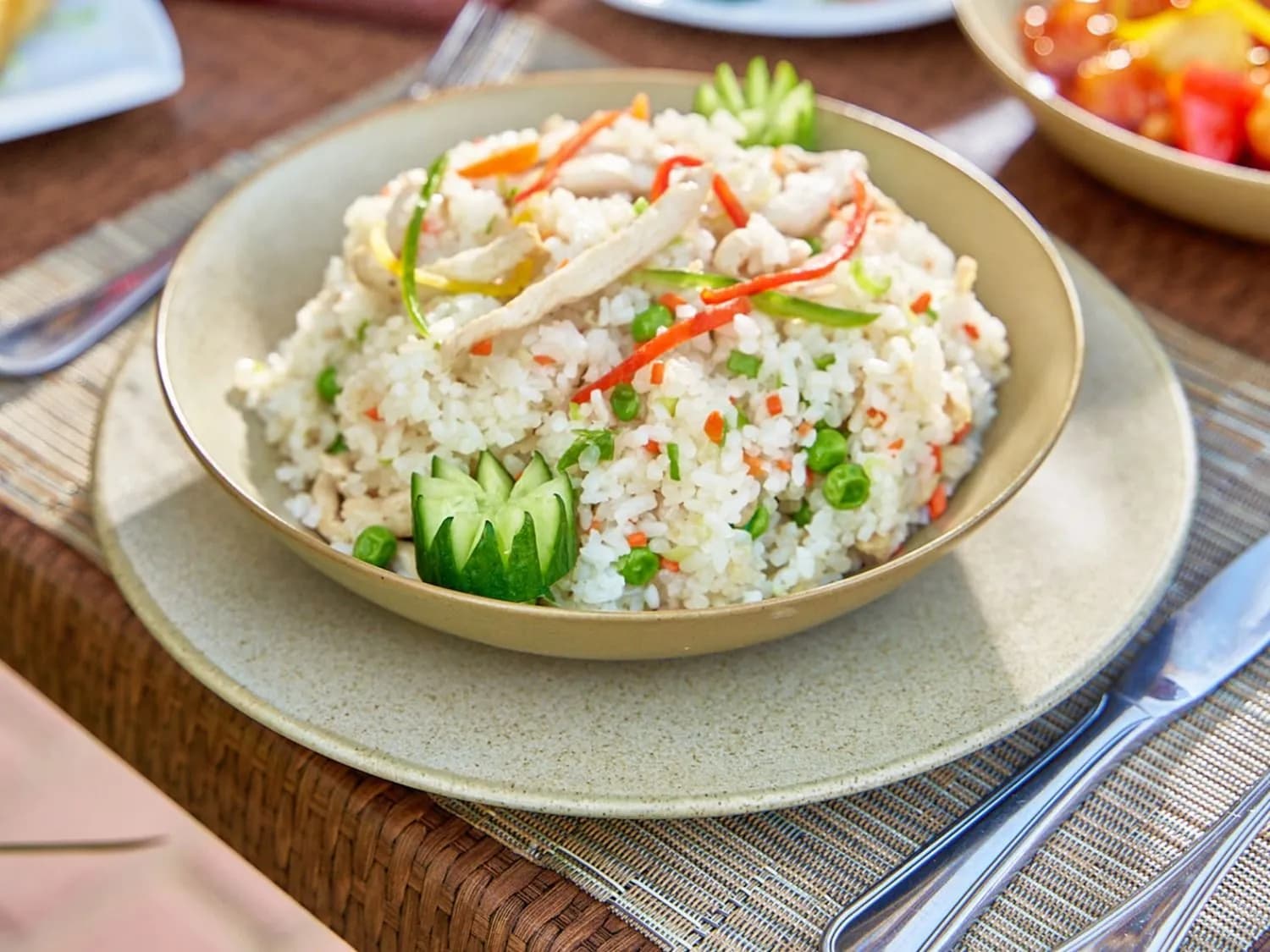 Fried Rice with Chicken