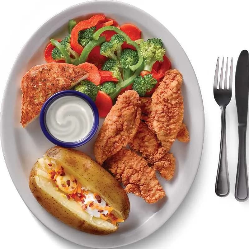 طبق تشيكن تندر