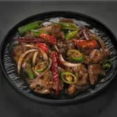 لحم بقري صوص كمباو