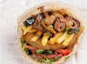 Tahabesh Falafel Sandwich