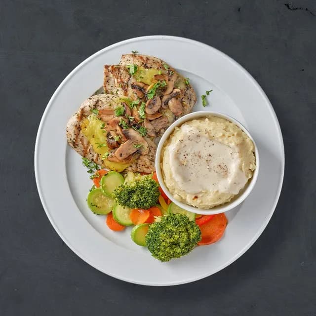 Grilled Chicken Portobello