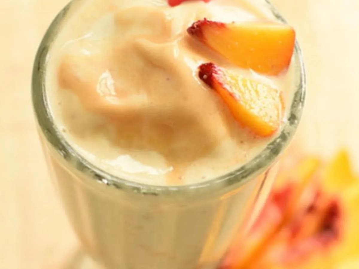 Peach Milkshake