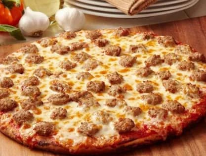 Oriental Sausage Pizza