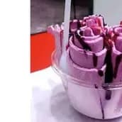 ايس كريم رول بلوبيرى