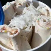 ايس كريم رول جوز الهند