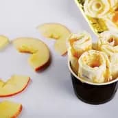 ايس كريم رول تفاح