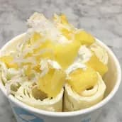 ايس كريم رول اناناس