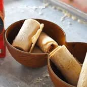 ايس كريم رول نسكافيه