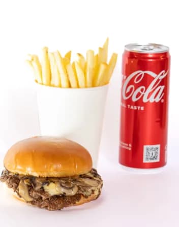 Mushroom N’Swiss Combo