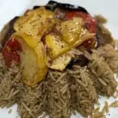 Palestinian Makloba Chicken