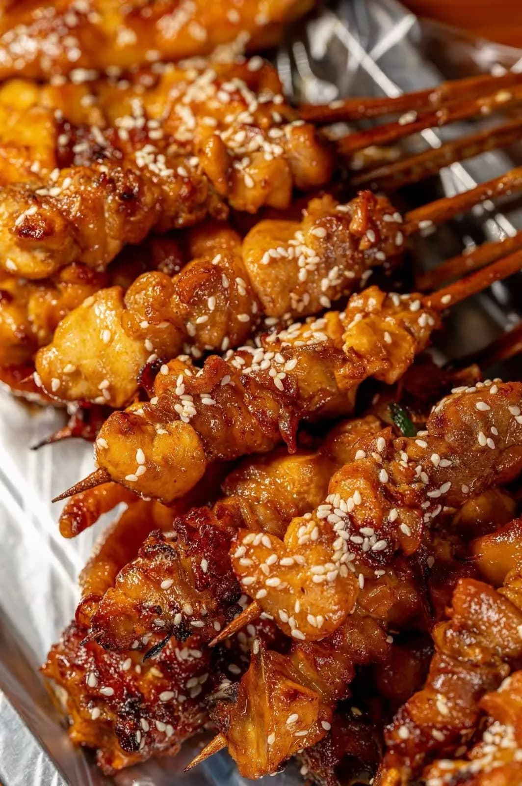 10 Chicken Breast Skewers