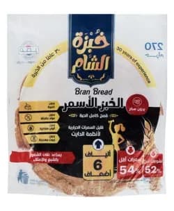 خبز الردة الصحي خبزة الشام 8 قطع من بيست ناتشورال