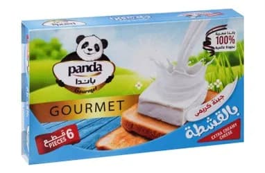 جبنة مربعات 6 قطعه * 100 جم من باندا