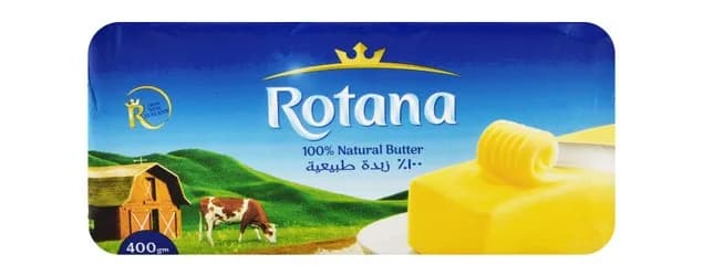زبدة روتانا 400جم "طبيعي من روتانا