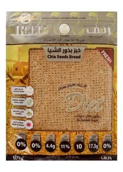 خبز الشيا 6 قطع من ريف