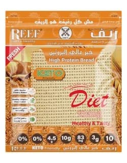 خبز عالي البروتين 6 قطع من ريف