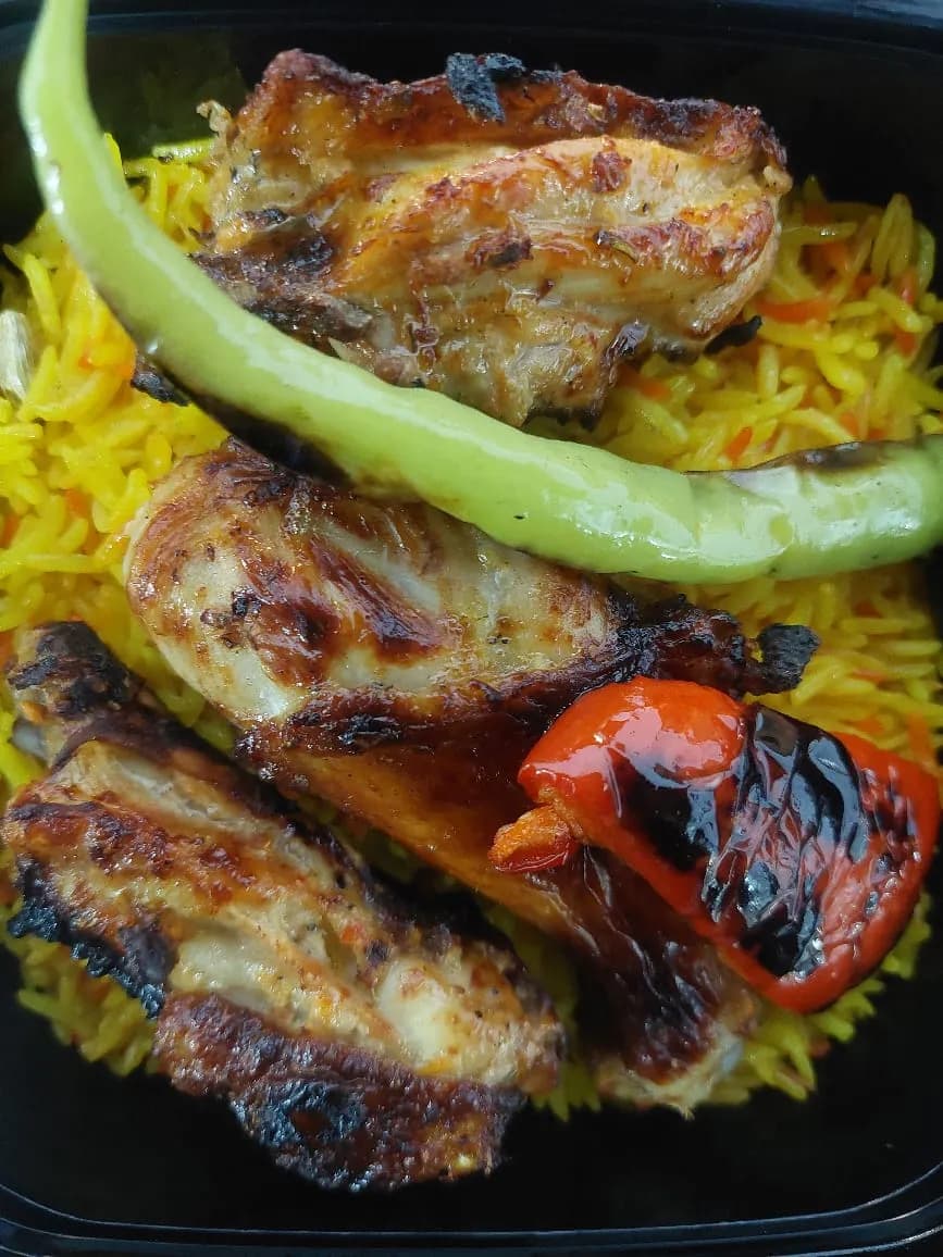 وجبة 1/4 فرخة ورك