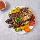 1/2 Chicken + 1/8 Kofta