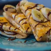 Nutella Banana Crepe