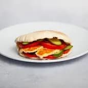 Shami Fried Roumi Cheese Sandwich