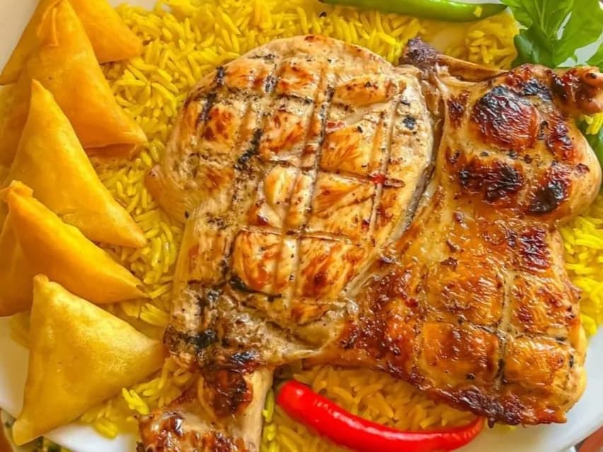 ربع فرخه صدر مع ازر بسمتي