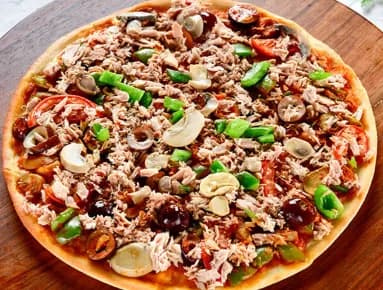 Medium Fasting Tuna Pizza