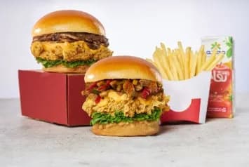 Chicken Brioche Box 2 Sandwiches