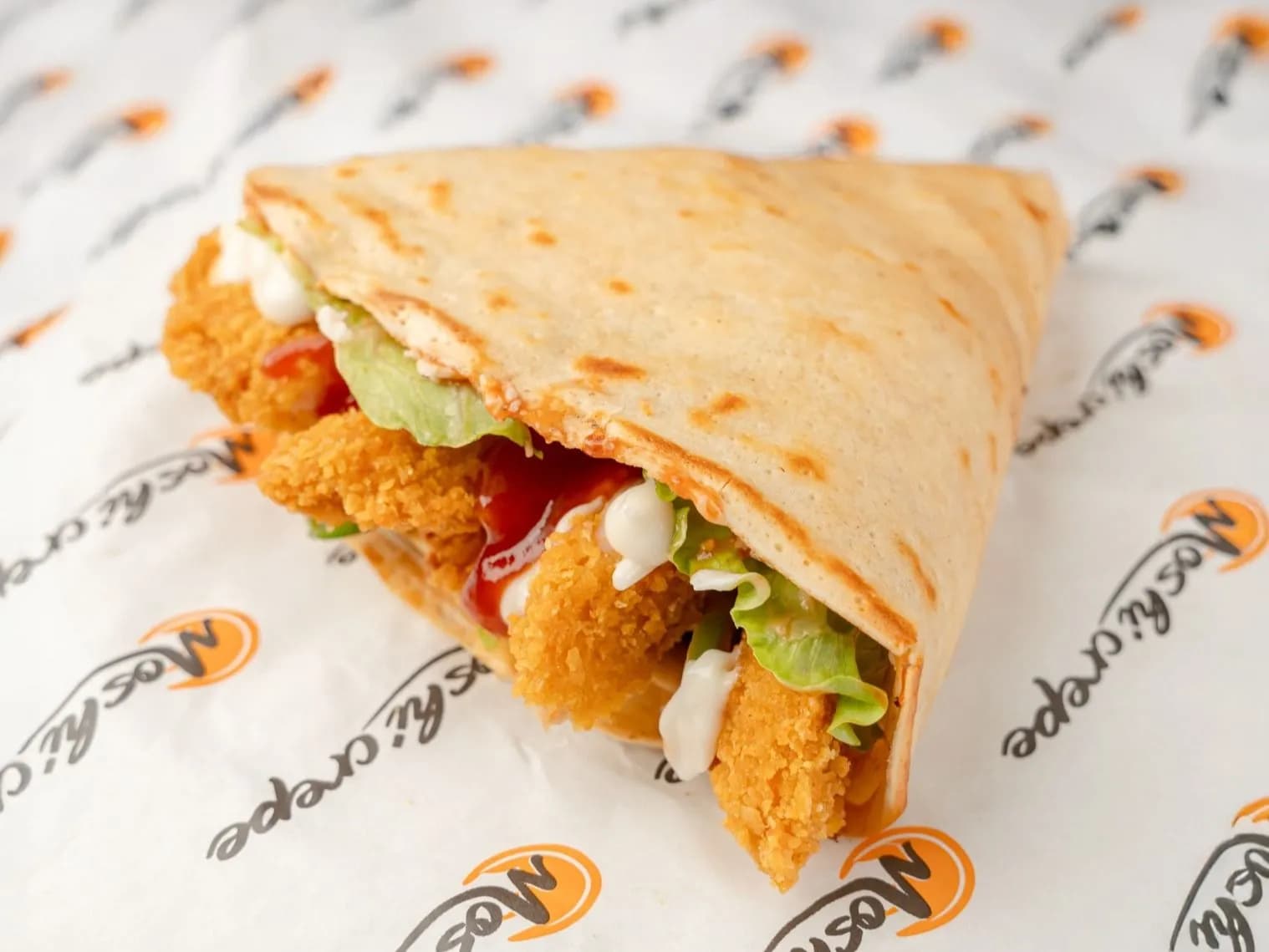 كريب دجاج كرسبي