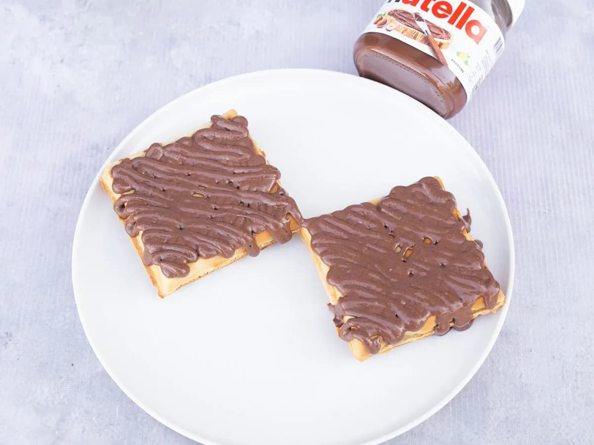 وافل نوتيلا