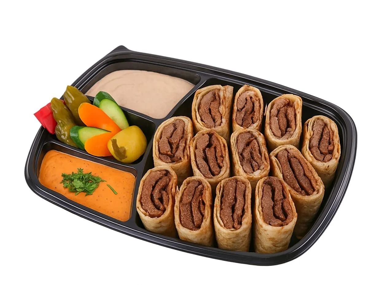 12 Pieces Meat Shawarma Meal