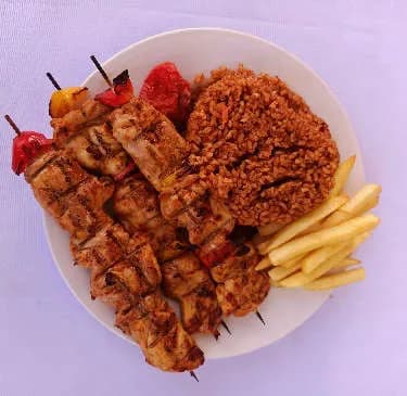 1/3 Shish Tawook Meal with Rice