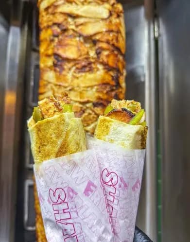 Russian Chicken Saj Shawarma