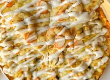 بيتزا فواكه البحر سي رانش صغير 