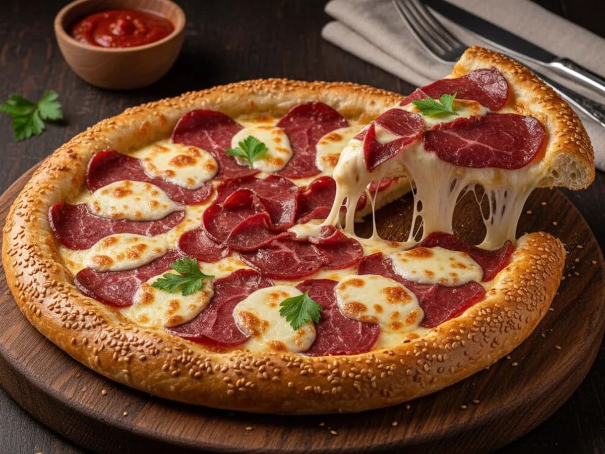 بيتزا بيبروني صغير