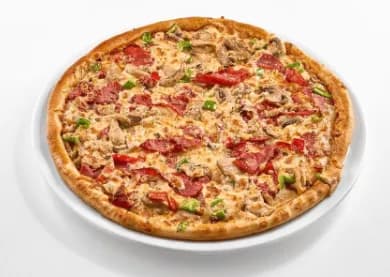 بيتزا روز بيف مدخن صغير