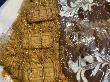 فطيرة لوتس نوتيلا