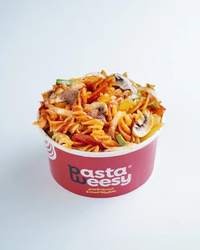 مكرونه بالخضار حجم كبير كومبو