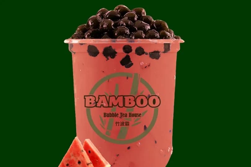 Watermellon Milk Boba