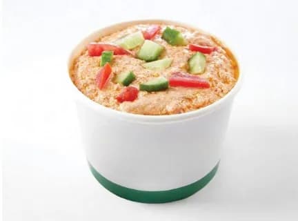 سلطة جبنه بالطماطم