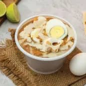 علبة فول بالبيض المسلوق