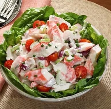 سلطة الكابوريا والجمبري