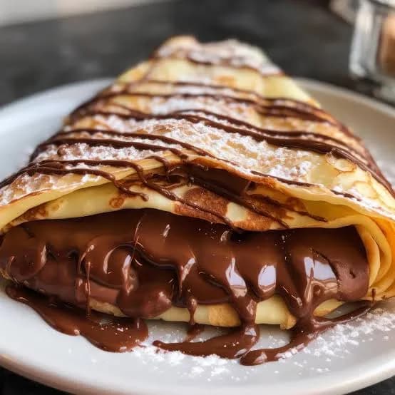Nutella Banana Crepe