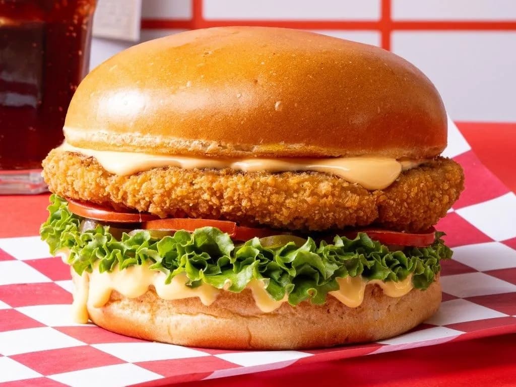 Crunchy Brioche Burger