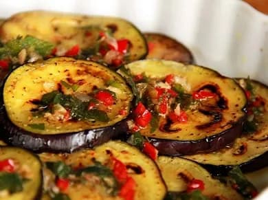 Pickled Eggplant Salad