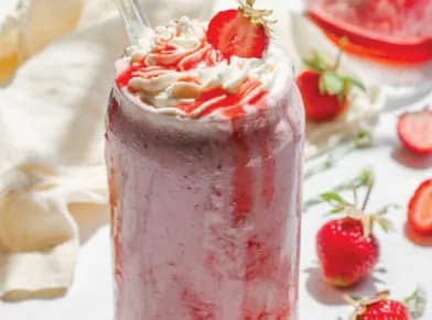 ميلك شيك فراوله