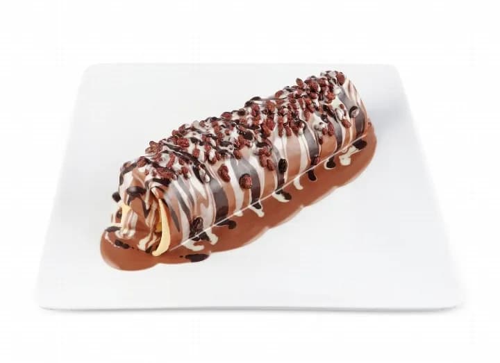 رول الشوكولاتة الذائبة