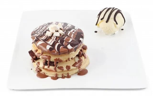 بان كيك الشوكولاتة الذائبة