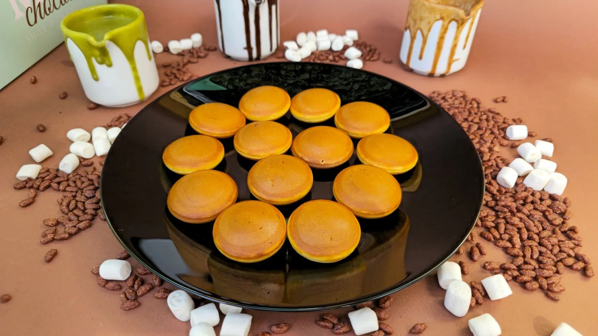 طبق ميني بان كيك